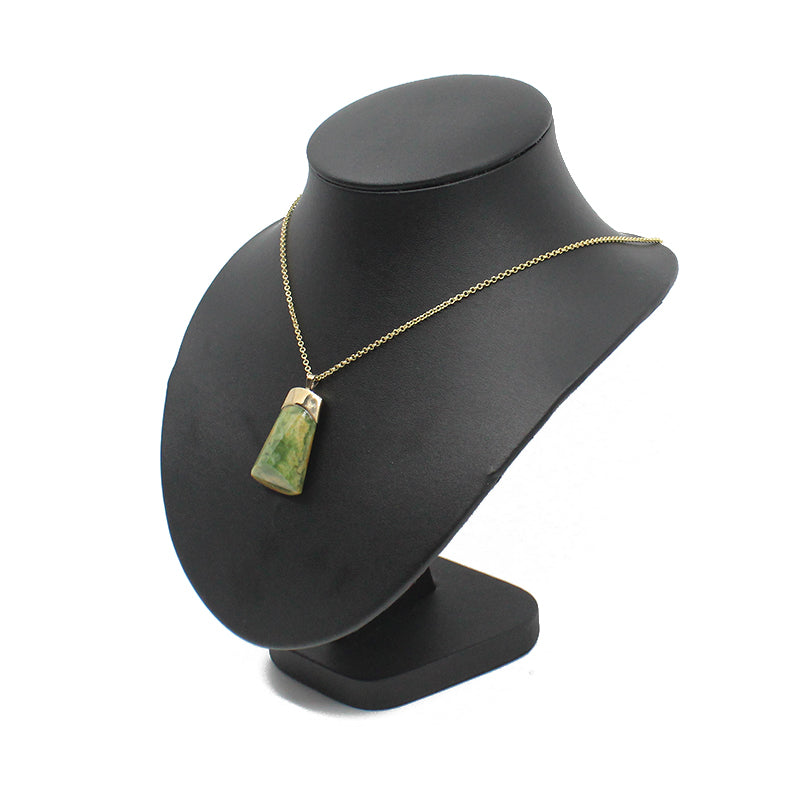 9ct Gold Capped Toki Pounamu Pendant | by Alex Sands