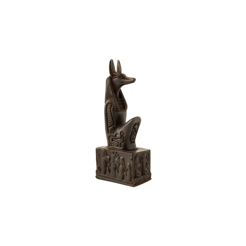 Anubis Kneeling Statue - Black