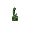 Bastet Kneeling Statue - Green