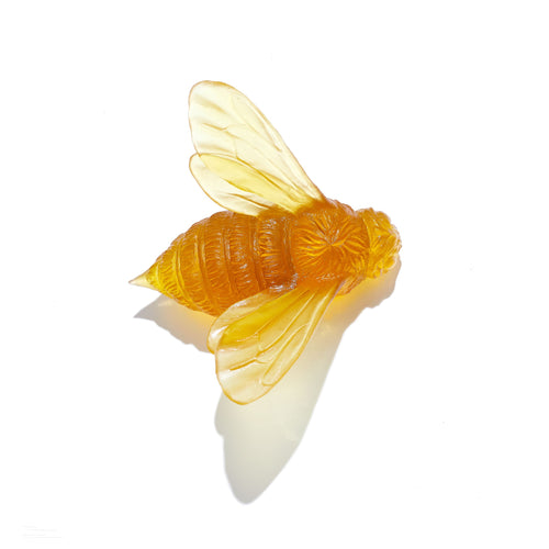 Glass Bee Wall Sculpture - Wings In  | by Luke Jacomb Studio