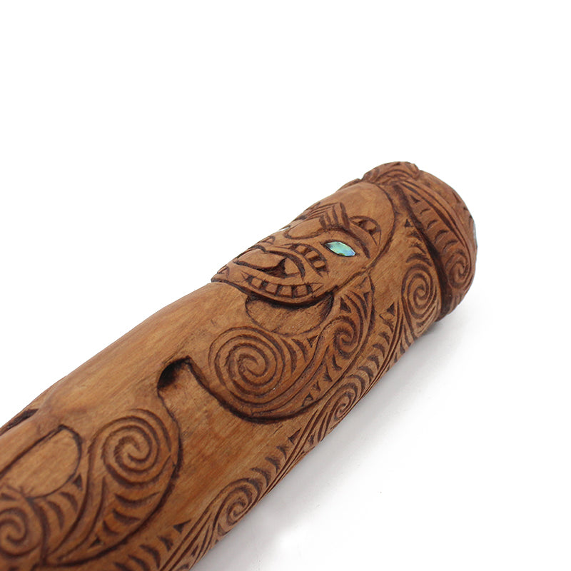 Carved Kōauau | by Tim Codyre