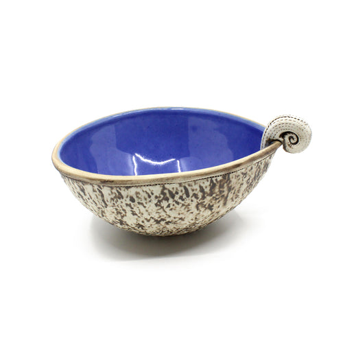 Ceramic Koru Bowl - Blue | by Royce McGlashen