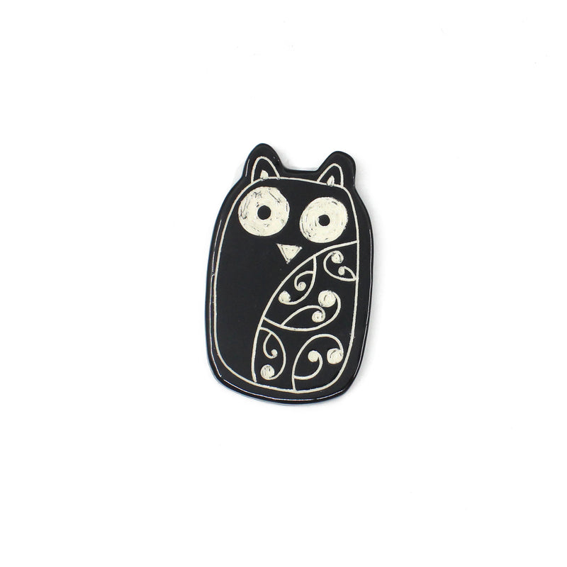 Ceramic Wall Art - Ruru | by Borrowed Earth