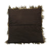 Cushion Cover Manu (Golden-Brown) with Rooster Feather
