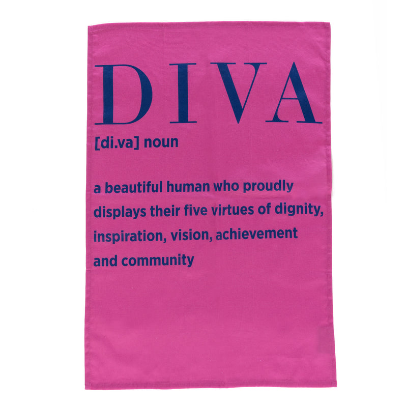 DIVA Tea Towel