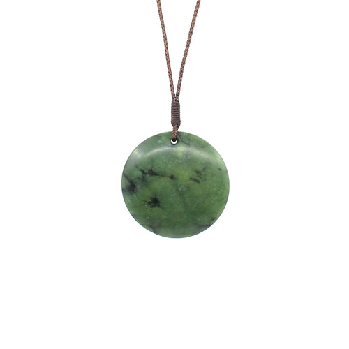 Disc with Koru Pounamu Pendant | by Ric Moor