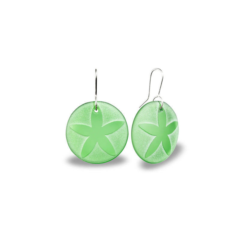 Starfish Earrings - Green | by Nick Feint