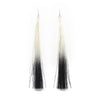 Earrings - Muka Black & Natural | by Shona Tāwhiao