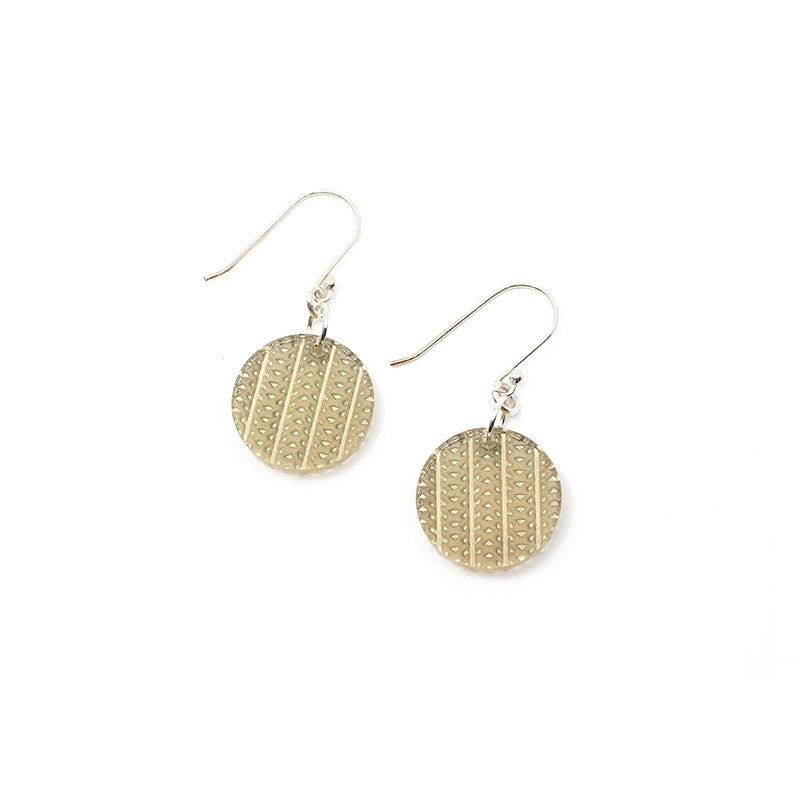 Earrings Interweave Drops in Gold| by Anna Leyland