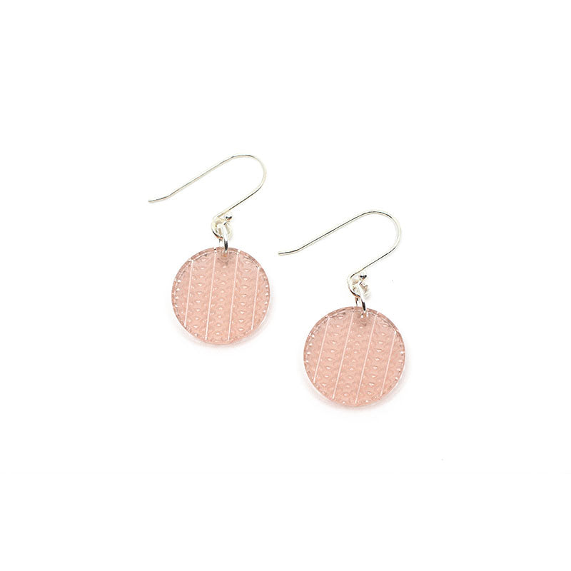 Earrings Interweave Drops in Rose Gold| by Anna Leyland