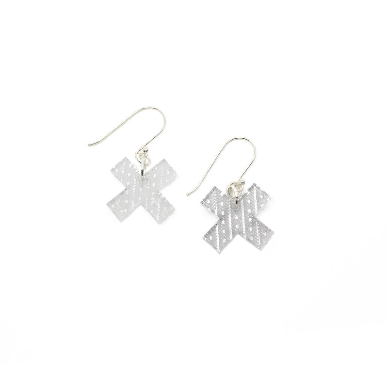 Earrings Small Kisses in Silver | by Anna Leyland