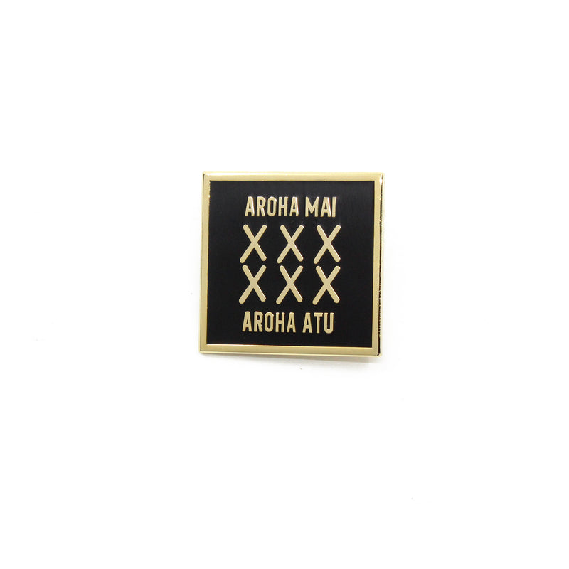 Aroha Mai Aroha Atu Enamel Pin | Waihonga