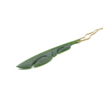 Feather Pounamu Pendant | by Kerry Thompson