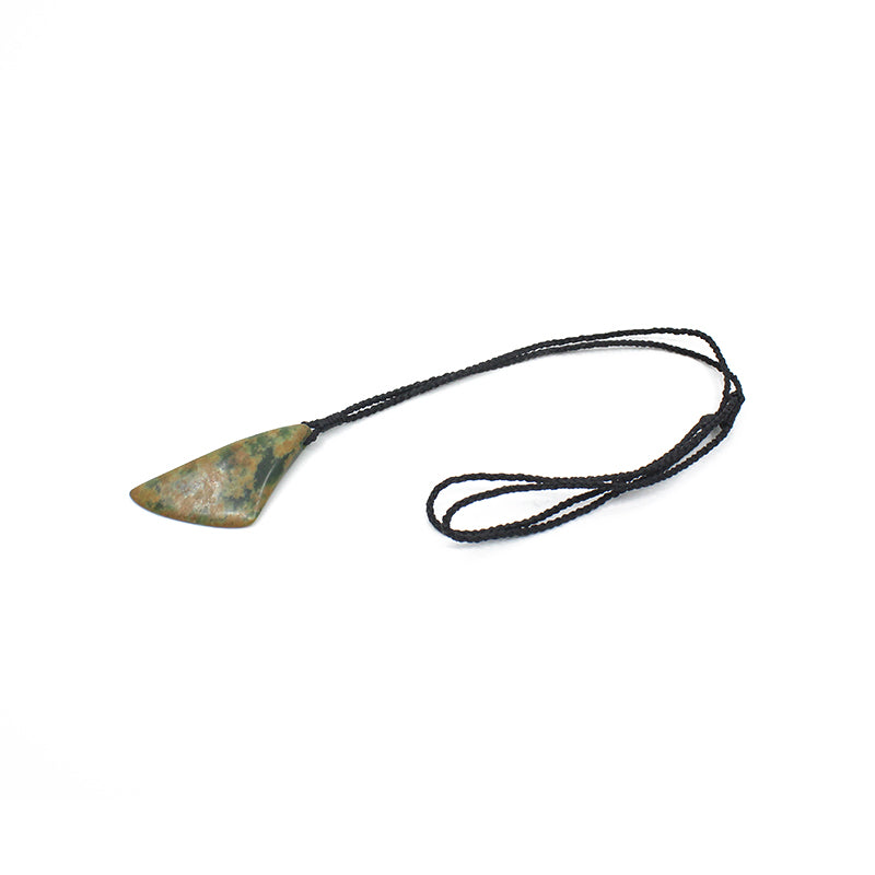 Freeform Pounamu Pendant - Small | by Ric Moor