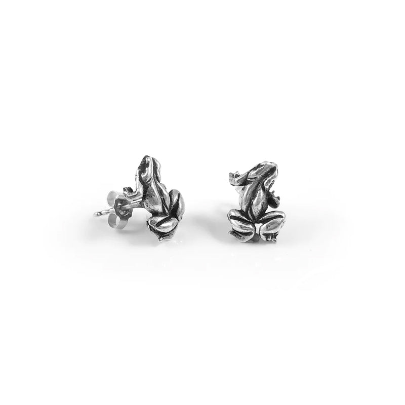 Froggy Stud Earrings | by Nick Von K – Auckland Museum Online Store