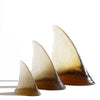 Glass Shark Fin Sculpture - Bronze | by Luke Jacomb Studio