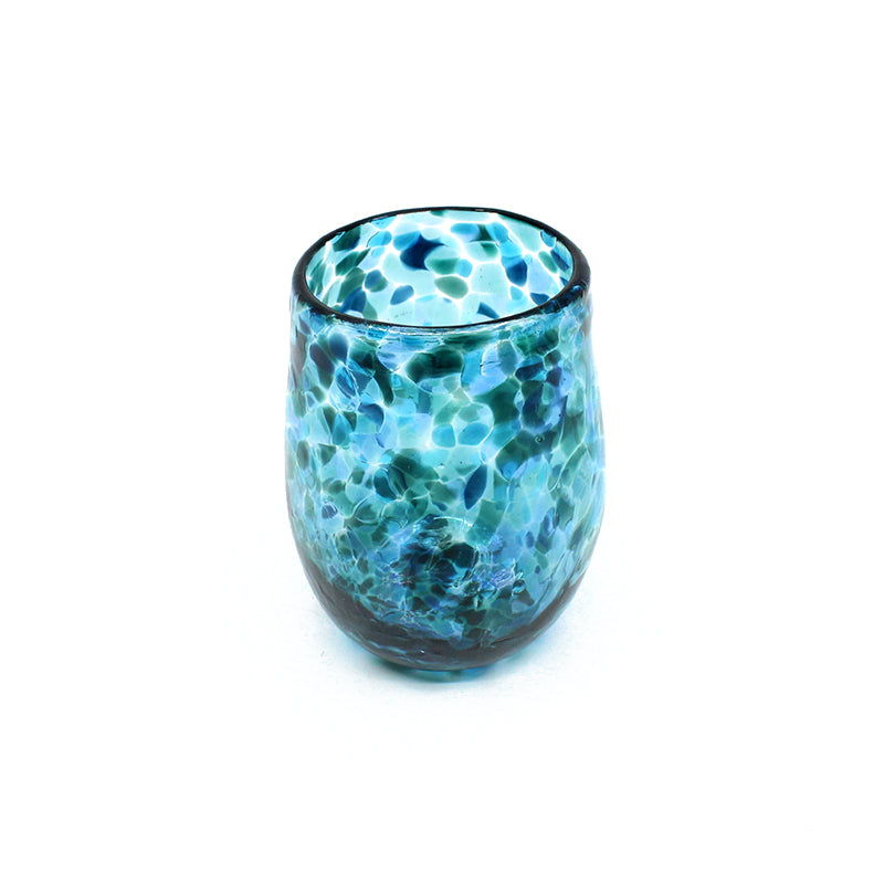 Glass Tumbler - Ocean Blue | by Keith Grinter