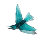 Glass Korimako / Bellbird Wall Sculpture  | by Luke Jacomb Studio