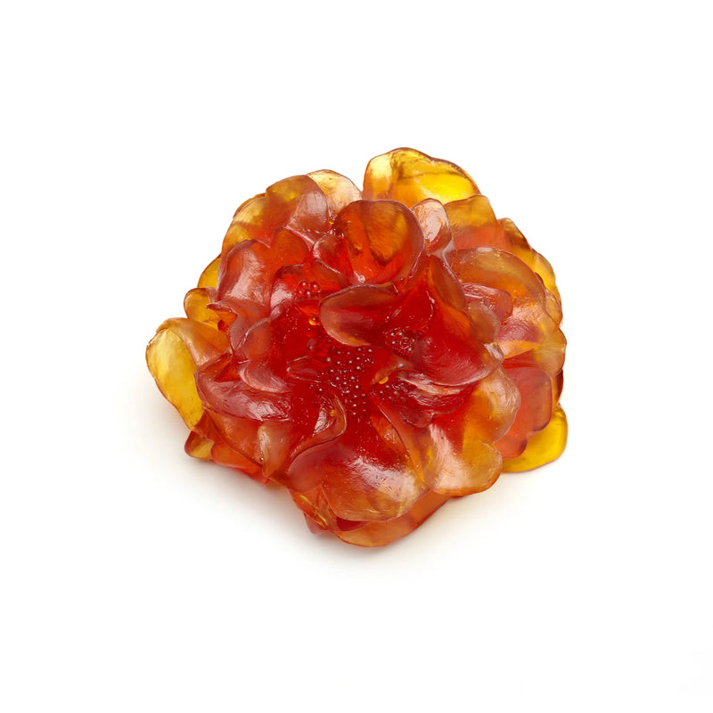 Glass Camelia Wall Sculpture | by Luke Jacomb Studio