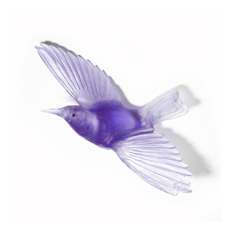 Glass Tīeke / Saddleback Wall Sculpture  | by Luke Jacomb Studio