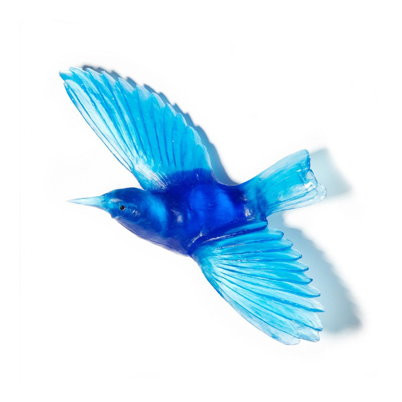 Glass Tīeke / Saddleback Wall Sculpture  | by Luke Jacomb Studio