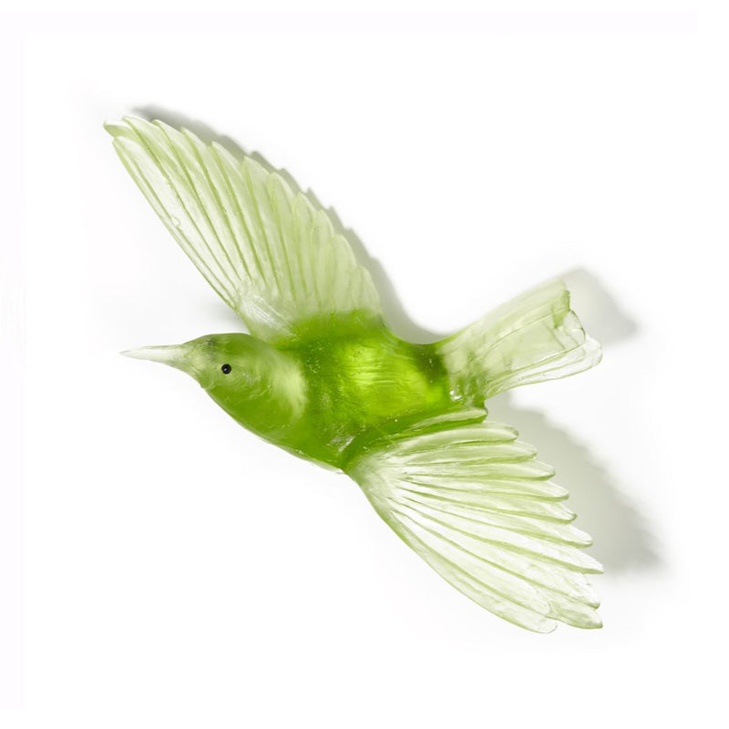 Glass Tīeke / Saddleback Wall Sculpture  | by Luke Jacomb Studio