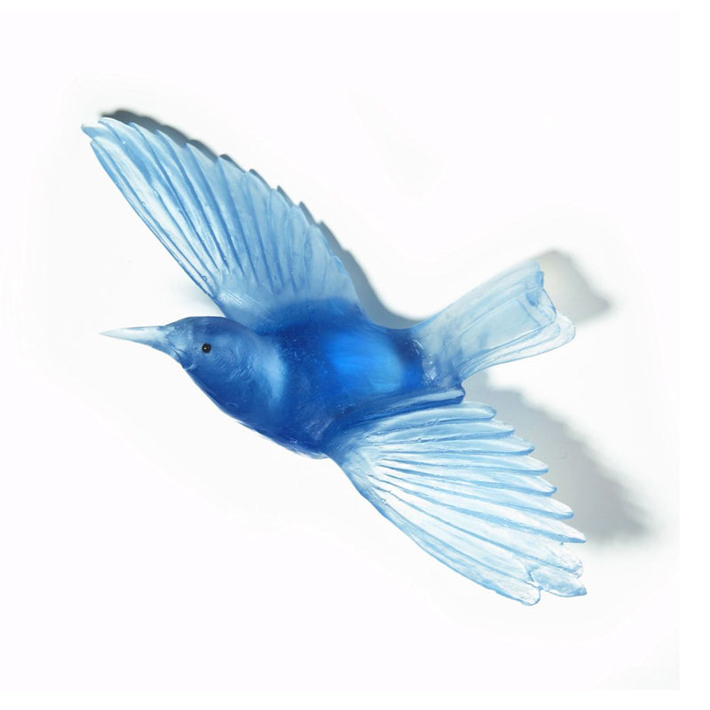 Glass Tīeke / Saddleback Wall Sculpture  | by Luke Jacomb Studio