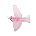 Glass Tauhou / Silvereye Wall Sculpture  | by Luke Jacomb Studio