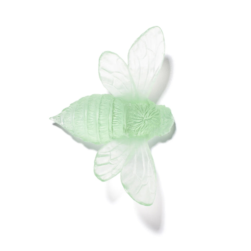 Glass Bee Wall Sculpture - Wings Out  | by Luke Jacomb Studio