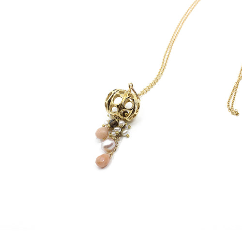 Gold Jellyfish Necklace | by Louise Douglas