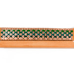 Waka on Stand - Copper & Green| By Anna Gedson - Whakatōhea