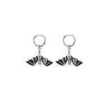 Hanging Bat Earrings