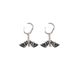 Hanging Bat Earrings