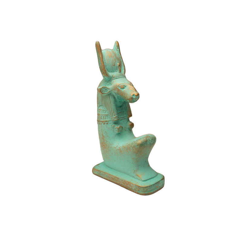 Hathor Seated - Patina