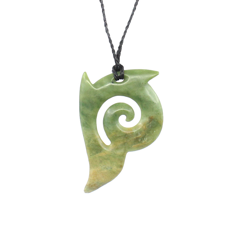 Hei Matau with Koru Pounamu Pendant