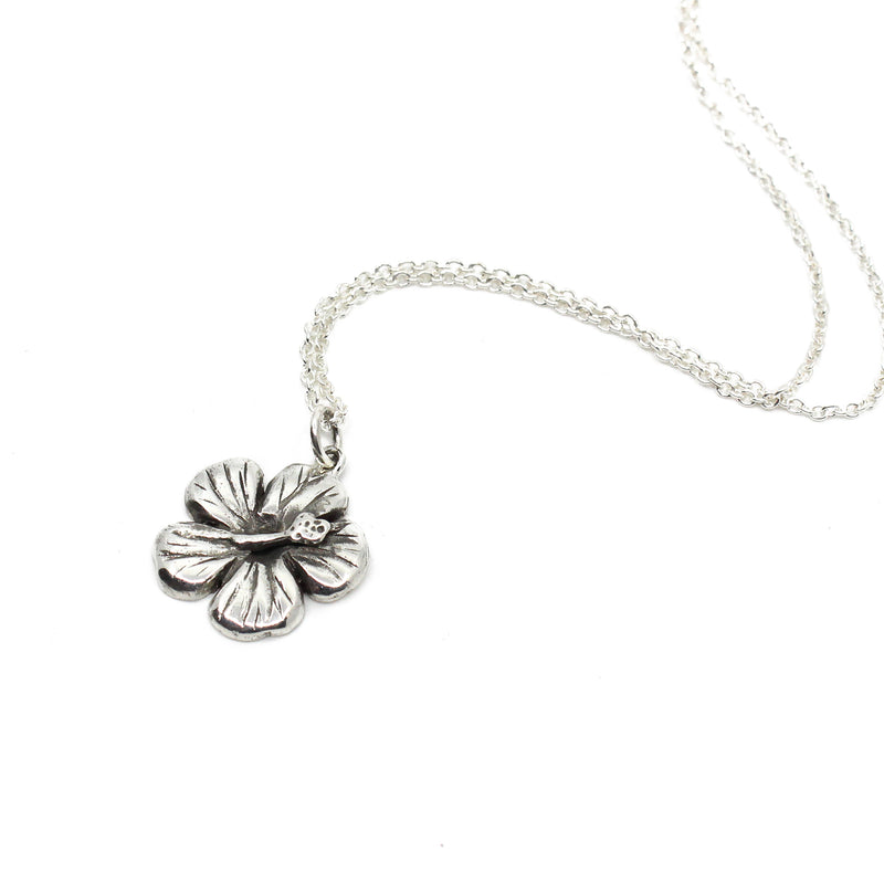 Hibiscus Flower Necklace| by Tania Mallow