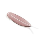 Huruhuru Glass - Blush Pink Feather | by Kahu Design