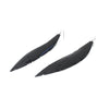 "Jacinda" Double Feather Up-cycled Earrings | by Ronja Schipper