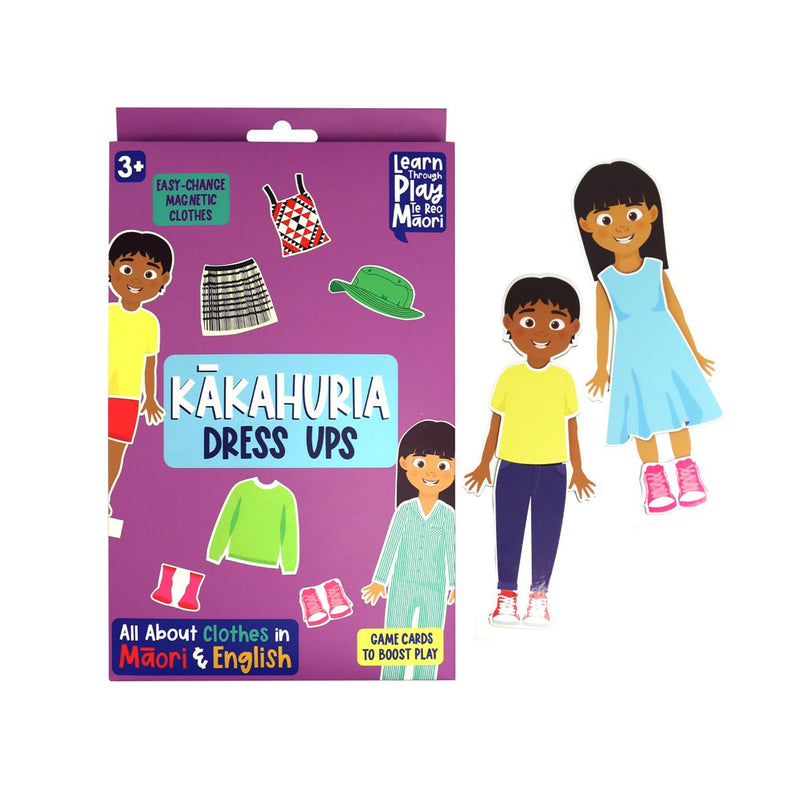 Kākahuria Dress Up Doll – Clothing in Te Reo