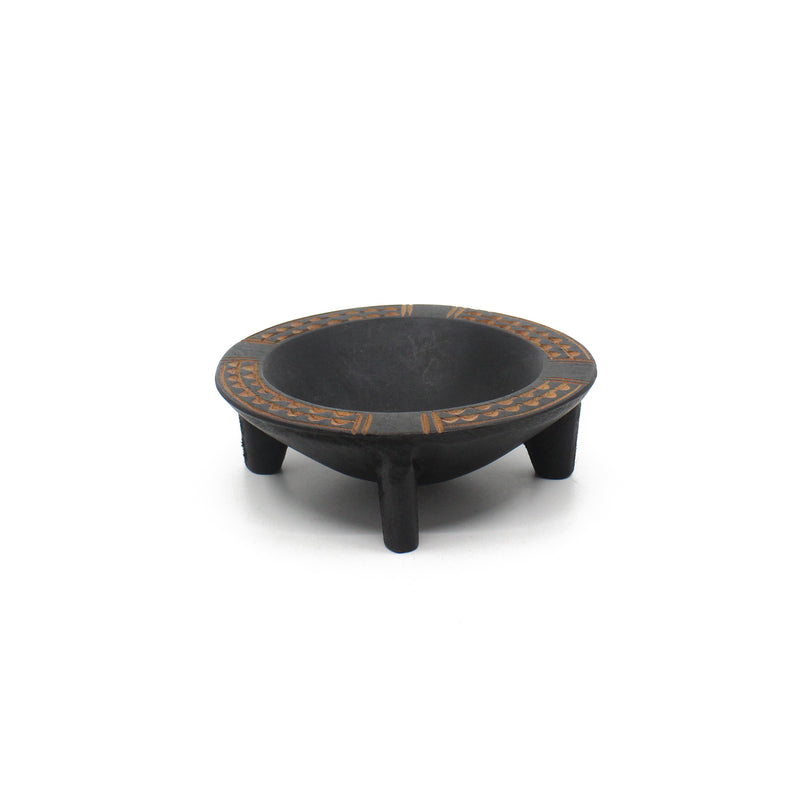 Kava Bowl / Tanoa - Black - 13.5cm