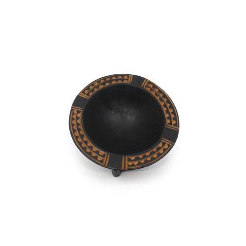 Kava Bowl / Tanoa - Black - 13.5cm