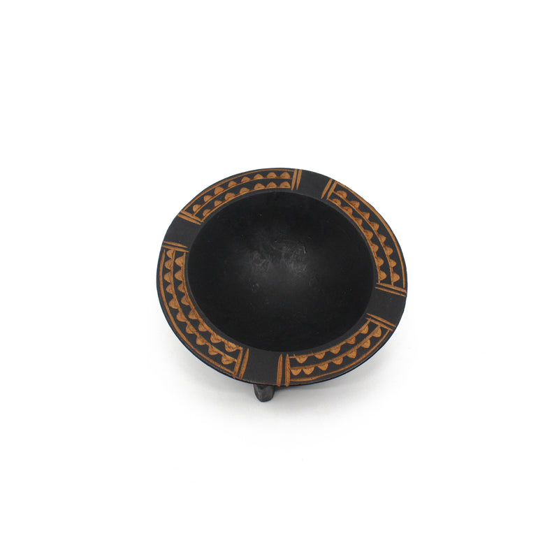 Kava Bowl / Tanoa - Black - 13.5cm