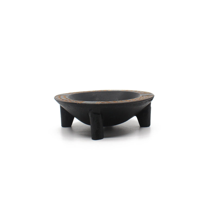 Kava Bowl / Tanoa - Black - 13.5cm