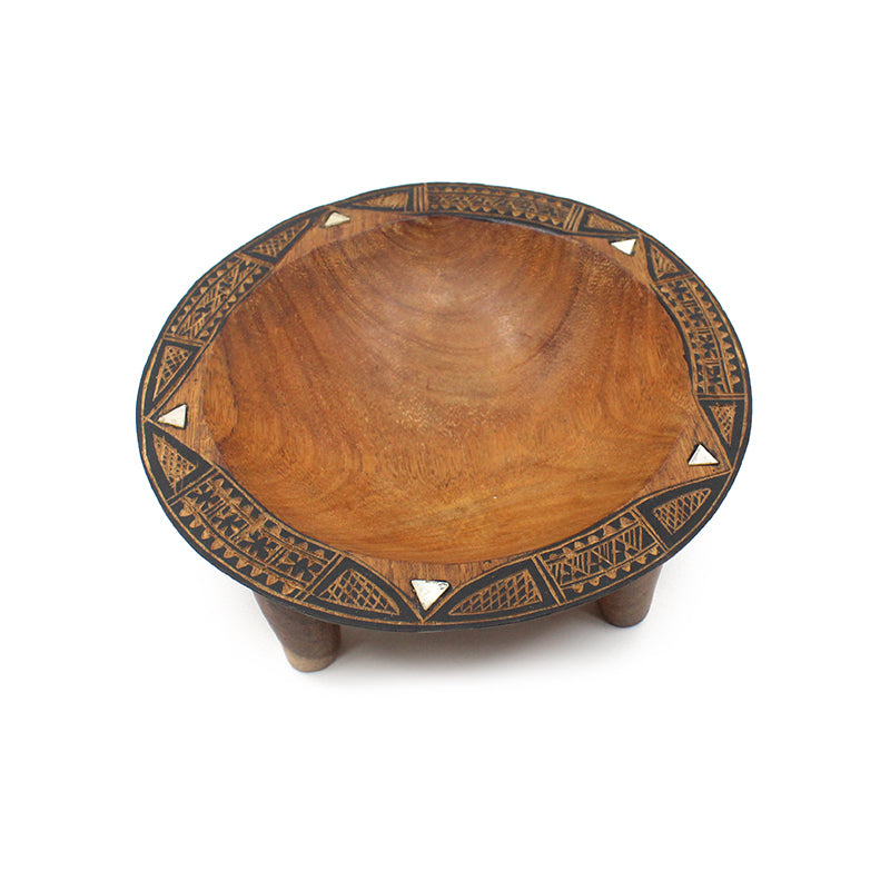 Kava Bowl / Tanoa - Top Carved