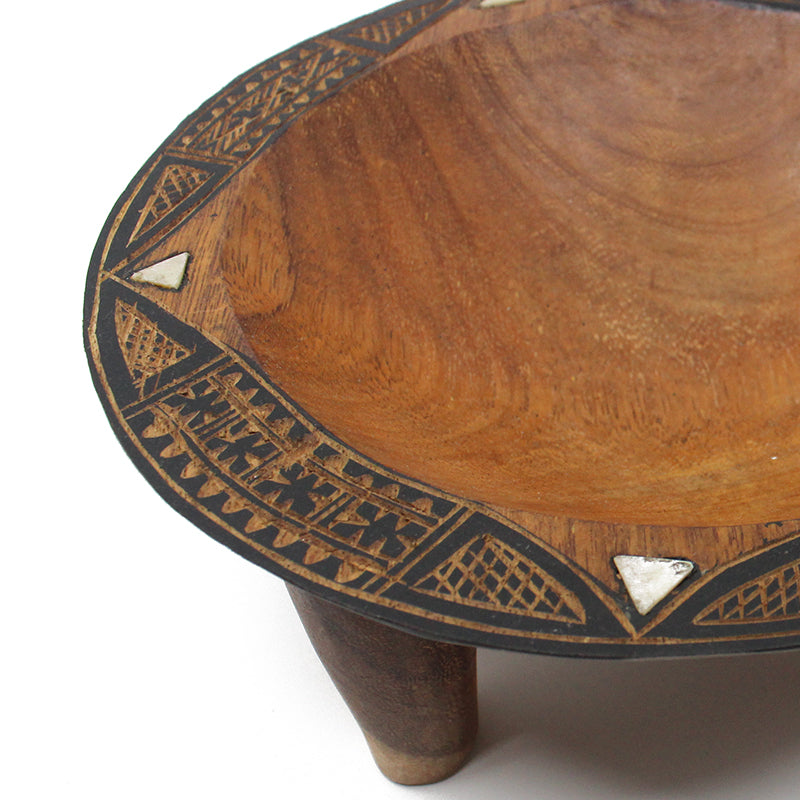 Kava Bowl / Tanoa - Top Carved