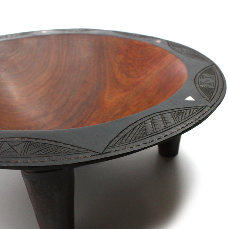 Kava Bowl / Tanoa - Top Carved