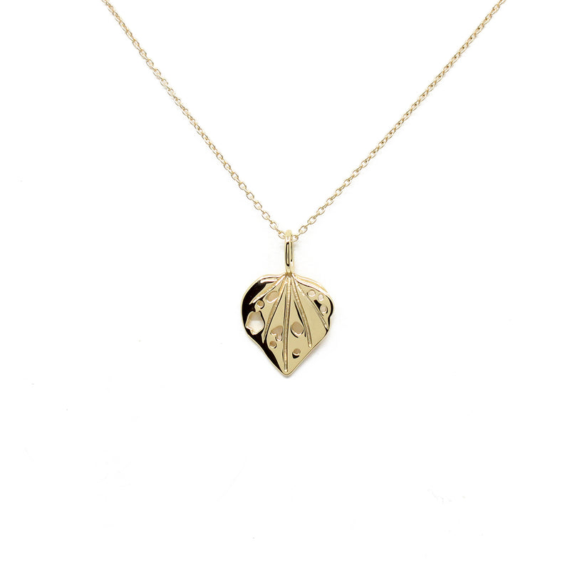 Kawakawa 18KT Gold Plated Necklace | by Little Taonga