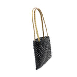 Kete Black and Gold Aluminium - Small  | by Anna Gedson - Whakatōhea