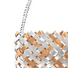 Kete Silver and Champagne Aluminium - 12 ends | By Anna Gedson - Whakatōhea