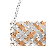 Kete Silver and Champagne Aluminium - 12 ends | By Anna Gedson - Whakatōhea